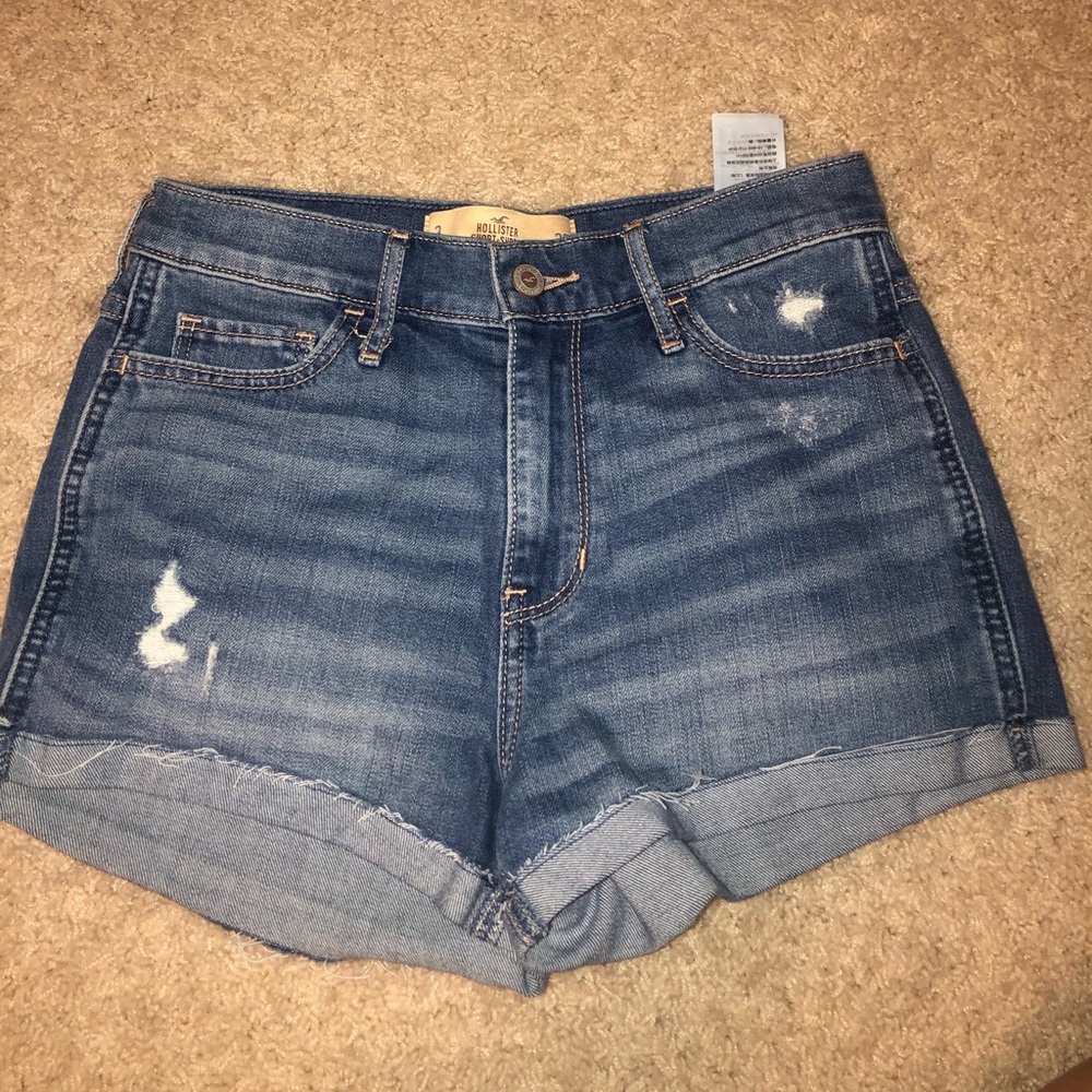 Hollister jean shorts